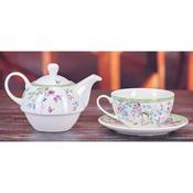 Emma James  Purple Flower Tea For One image