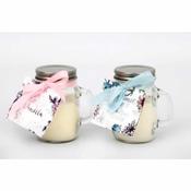 8cm Secret Garden Mason Jar Candle image