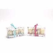 Set of 3 Secret Garden Votive Candle Pot image