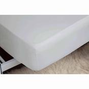 Brushed Cotton Grey 4ft Fitted Sheet image