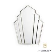 Odessa Fantail Mirror Silver Leaf 78x72cm image