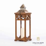 Set of 2 Paloma Lanterns Brown and Bronze image