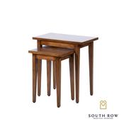 Chloe Nest of 2 Tables Walnut image