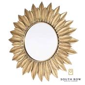 Azure Gold Leaf Wall Mirror image