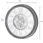 Clockworks Gears Clock Ant Grey 50cm image