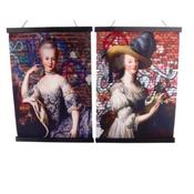 Boho Marie Antoinette Wall Art image