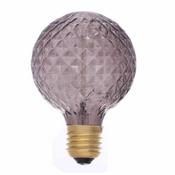 Bevel Cut Smoked Light Bulb 40w E27 image