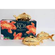 Koi Fish Ceramic Wall Ornaments Set of 3 image