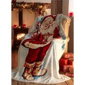 Father Christmas Throw 130x170cm image