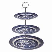 Blue Willow Cake Stand image