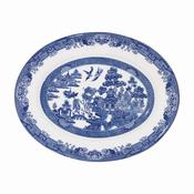 Blue Willow Oval Dish 31cm image