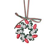Wreath Decoration Coloured Stones image
