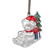 Bear on Sleigh Christmas Decoration image