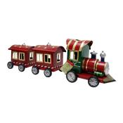 Train 3 Carriages Metal 63cm image