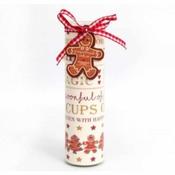 Gingerbread Tube Candle 6x20cm image