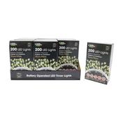 Battery 200 Timer Warm White Led Lights 3xAA 10m L image