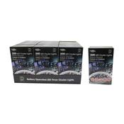 LED Cluster Lights 200 Battery Multi 3xAA Timer image