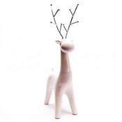Silver Antler Reindeer 30x15cm image