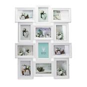 White 12 Photo Gallery Frame image