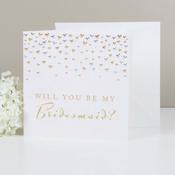 Amore Deluxe Card Will You Be My Bridesmaid image