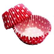 Pink Polka Dots Paper Standard Baking Cases 60Pack image