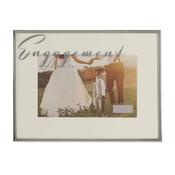6x4in Amore Silver Plated Frame Engagement image