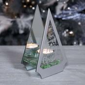 Triangle Single Tlite Holder Have Yourself A Merry image