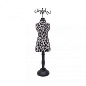 Animal Print Mannequin Black and Silver 58x14cm image