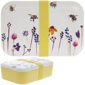 Bamboo Eco Lunch Box Bees 19x13x7cm image