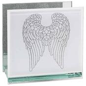 Angel Wings Tea Light Holder 12x6x12cm image