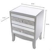 Jade Mirrored 2 Drawer Locker image