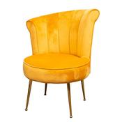 Mustard Velvet Chair image