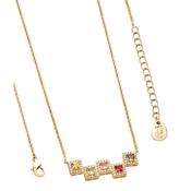 Tipperary Crystal Summer Blocks Necklace image
