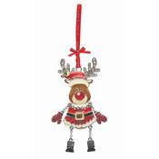 B and B Sparkle Reindeer Dressed as Santa image