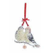 Tipperary Pearl Turtle Doves Christmas Decoration image