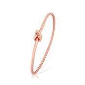 Romi Rose Gold Knot Bangle image