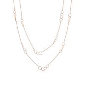 Romi Rose Gold Circle Necklace image