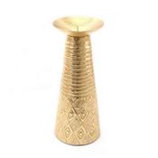Kasbah Gold Colour Candle Holder H27cm image
