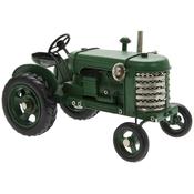 Vintage Green Tractor 17x10x10cm image