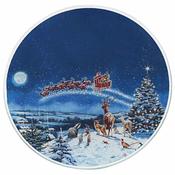 Magic of Christmas 20cm Candle Plate image