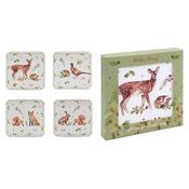 Winter Forest Set of 4 Coasters image