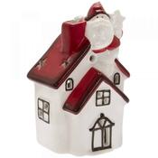 LED House Red and White 14x7cm image