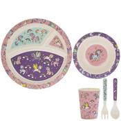 Bamboo Eating Set Unicorns image