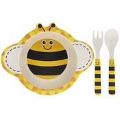 Bamboo Bee 3 Piece Eating Set image