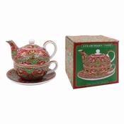 StrawBerry Thief Red Tea For One