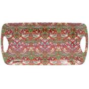 StrawBerry Thief Red Tray Medium image