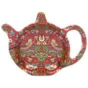 StrawBerry Thief Red Teabag Tidy image