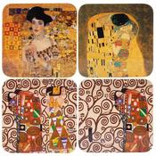Klimt Coasters Set of 4 image