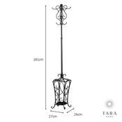 Rio Black Hat and Coat Stand image