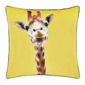 Catherine Lansfield Yellow Giraffe Filled Cushion image